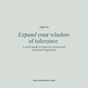 Window Of Tolerance; A Guide to Understanding and Expanding your Window ...